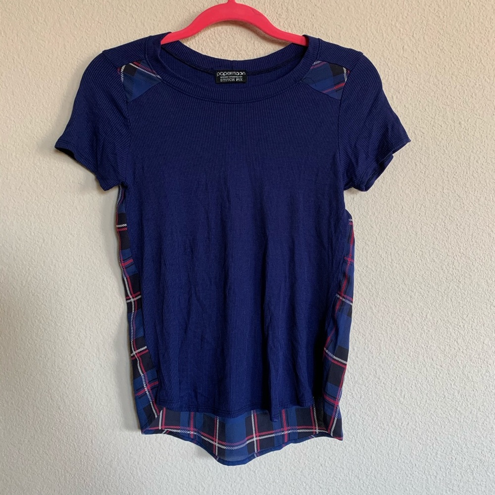Papermoon Shenny Woven Detail Kit Top - xs